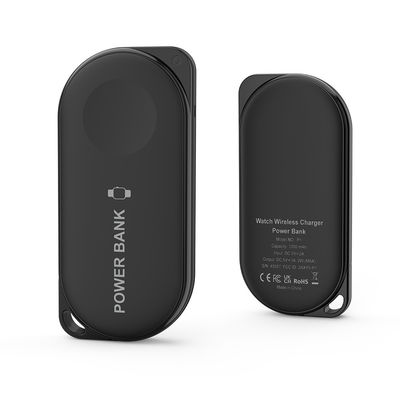 Wireless Charging Magnetic Charger 1200mAh Portable Powerbank for iWatch and Samsung