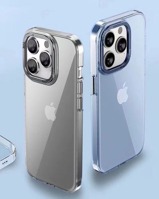 Shockproof Hard PC Back Cover Not Yellowing Slim Crystal Clear Case for IPhone 14 pro max