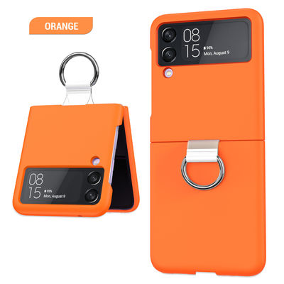 Applicable Model Galaxy Z Flip3 5G Smartphone Cover With Metal Ring Holder