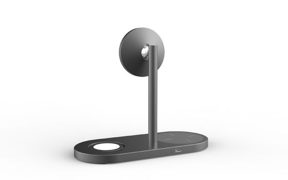 3 in 1 Zinc alloy Apple Desktop Magnetic Foldable Wireless Charger