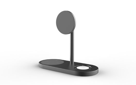 3 in 1 Zinc alloy Apple Desktop Magnetic Foldable Wireless Charger