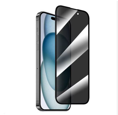 Privacy 9H Cell Phone Tempered Glass Screen Protector Film Iphone 15 Pro Max
