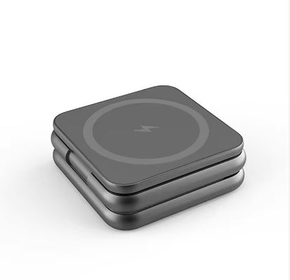 3 in 1 Foldable Wireless Charger Stand For iPhone 15 14 13 Holder Magnetic Fast Charging Station