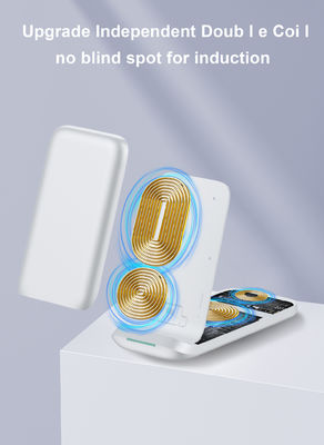 Overvoltage Protection Magnetic Qi 15W Wireless Charger for Watch Airpods and Phones
