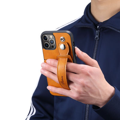 14 Max Phone Case with Wireless Charging Support and Luxury Leather Cell Mobile Cover