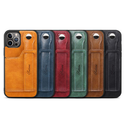14 Max Phone Case with Wireless Charging Support and Luxury Leather Cell Mobile Cover