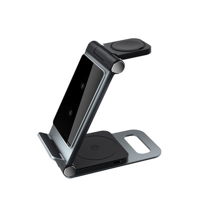 Portable Wireless Charging Custom Magnetic 15W Fast Qi Charger for Airpods and Phones