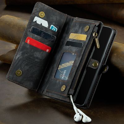 Samsung Compatible CaseMe Leather TPU Phone Cases for Iphone 13 14 Pro Max Card Slot