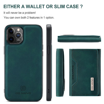 Khaki Magnetic Card Holder Wallet Mobile Phone Cases for iPhone 11 12 13 14 15 Pro Max