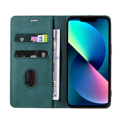 Samsung Wallet Card Mobile Phone Cases 100% Test Luxury Leather Cover Zipper Magnetic