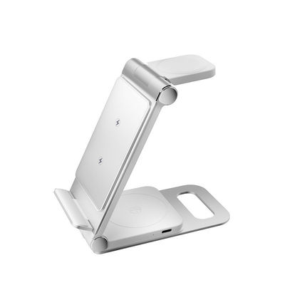 9V/2A Output Fast Charger for Smart Watch Earphone Qi Aluminum Alloy Wireless Charger
