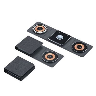 Portable Fold 15w 10w 5w Wireless Charger for Iphone OEM/ODM and Logo Customized Logo