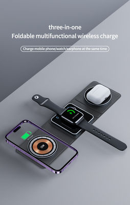 Portable Fold 15w 10w 5w Wireless Charger for Iphone OEM/ODM and Logo Customized Logo