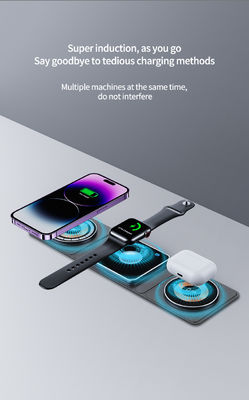 Portable Fold 15w 10w 5w Wireless Charger for Iphone OEM/ODM and Logo Customized Logo