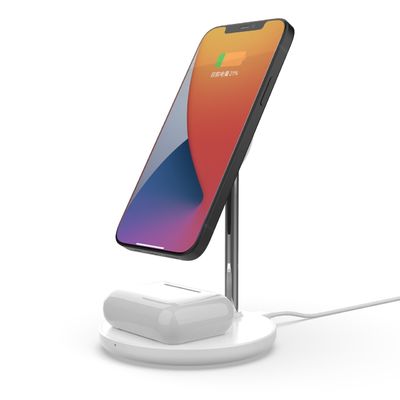 15W ABS Fast Wireless Charging Dock Station for Iphone 15 Pro Max and Watch Qi Magnetic