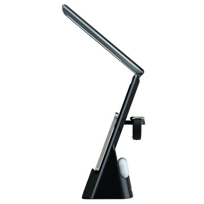 Multifunctional Wireless Charging Table Lamp with ABS Material and Folding Bracket