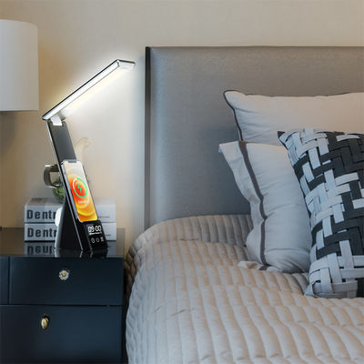 Multifunctional Wireless Charging Table Lamp with ABS Material and Folding Bracket