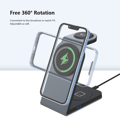 Multi-functional Wireless Charging Station for Mobile Phone iwatch and AirPods 5w