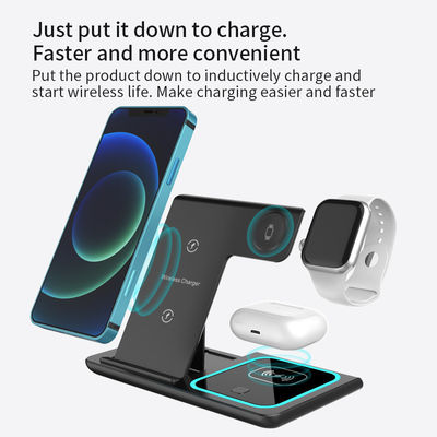 3 In 1 Wireless Charging Station For IPhone 14 13 12 11/Pro/Max Private Mold