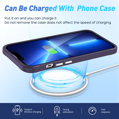 Matt Skin Full Lens Cover Anti Slip Magnetic Wireless Charger Phone Case for iPhone 14 Pro 14 Pro Max Kick Stand and Shockproof
