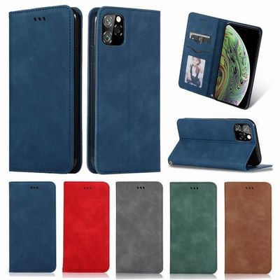 iPhone 13 Pro Max Original Magnetic Wallet Flip Cover with Card Slot and PU Leather