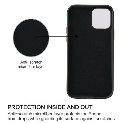 Sports Design Style Leather Case for iPhone 13 Pro Max Customized Logo Gold Ring