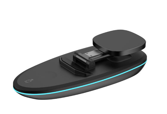 Portable 15W Wireless Charger Station Fast Magnetic Charging For IPhone Multifunction