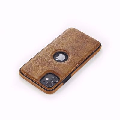 Iphone 12 Pro Max Car Line Stitching PU PC Leather Soft Phone Cover Luxury Cell Case