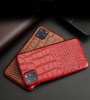 Fashion element Genuine Leather Classic Customized Cell Cover For iPhone 12 Pro Max