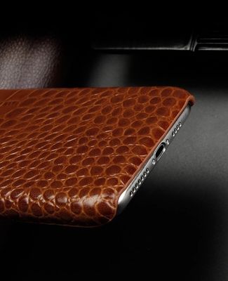 Fashion element Genuine Leather Classic Customized Cell Cover For iPhone 12 Pro Max