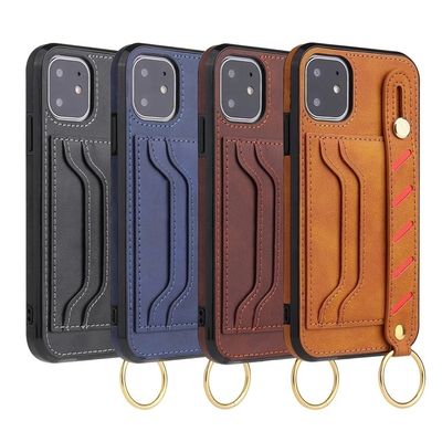 Luxury PU Leather Phone Case Cover for IPone 12 Mini Pro Max in Sports Design Style