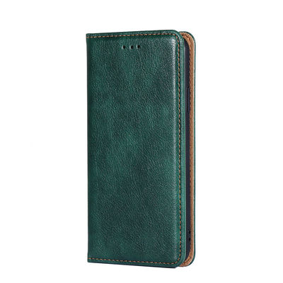 Dustproof Function Black PU Leather Mobile Phone Case Cover Bags for iPhone 12 Pro Max
