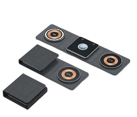 IPhone Foldable Magnetic Fast Wireless Charging Stand Portable And Versatile