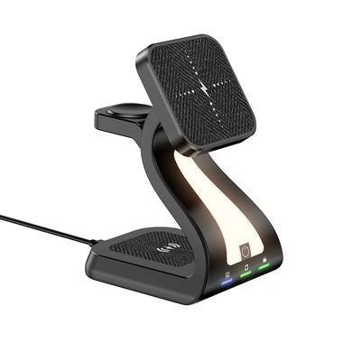 3 In 1 Multifunctional Wireless Charger For IPhone Magnetic Night Light