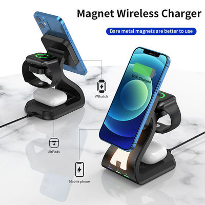 3 In 1 Multifunctional Wireless Charger For IPhone Magnetic Night Light