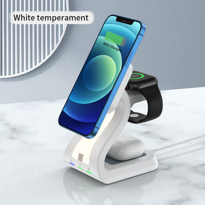 3 In 1 Multifunctional Wireless Charger For IPhone Magnetic Night Light