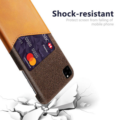 Shockproof Custom Logo Card Wallet Mobile Cover for iPhone 11 Pro Max No Special Craft