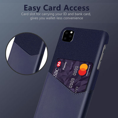 Shockproof Custom Logo Card Wallet Mobile Cover for iPhone 11 Pro Max No Special Craft