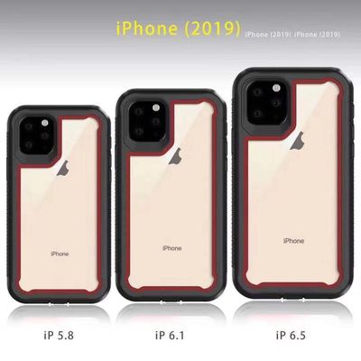 Sports Design Mobile Armour Cover TPU Back Transparent Phone Case For IPhone 11 Pro Max