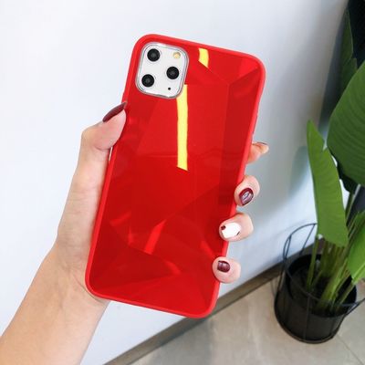 Custom Blue TPU Acrylic Shockproof Cover For Iphone 11 Pro Max Mobile Cell Phone Case