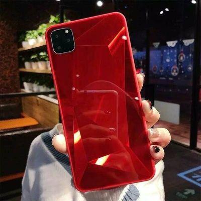 Custom Blue TPU Acrylic Shockproof Cover For Iphone 11 Pro Max Mobile Cell Phone Case