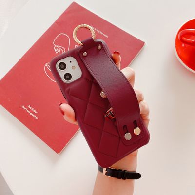Sports Style Luxury Design Style Leather Diamond Cell Phone Case for IPhone11 Pro Max
