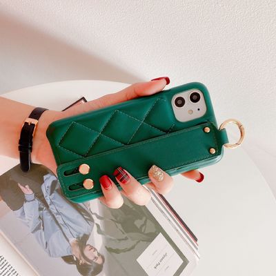 Sports Style Luxury Design Style Leather Diamond Cell Phone Case for IPhone11 Pro Max