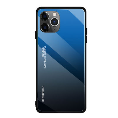 Tempered Glass TPU Shockproof Case For IPhone 11 Pro Max Fashionable And Durable