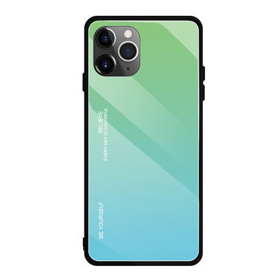 Tempered Glass TPU Shockproof Case For IPhone 11 Pro Max Fashionable And Durable