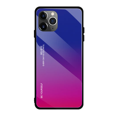 Tempered Glass TPU Shockproof Case For IPhone 11 Pro Max Fashionable And Durable