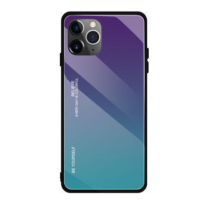Tempered Glass TPU Shockproof Case For IPhone 11 Pro Max Fashionable And Durable