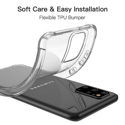 Custom Clear TPU Phone Case For Samsung Galaxy S20 Ultra 100% Test And Transparent Design