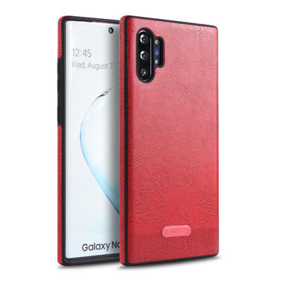 Leather Mobile Phone Covers Samsung Galaxy S10 Plus Customized Logo Personalised Phone Case