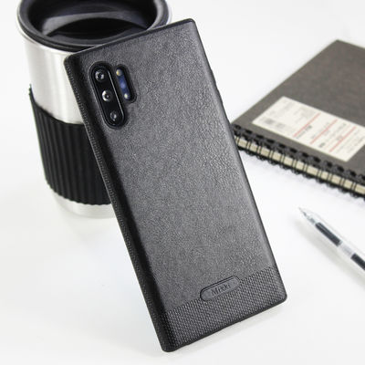 Leather Mobile Phone Covers Samsung Galaxy S10 Plus Customized Logo Personalised Phone Case
